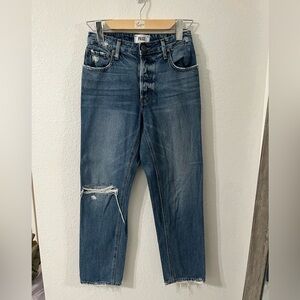 PAIGE Distressed Denim Jeans